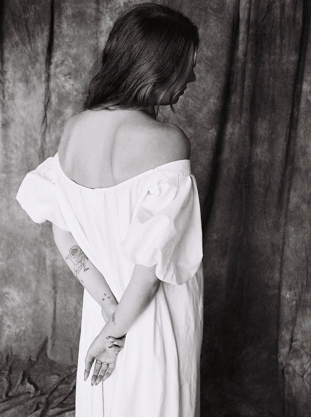 Bath Dress - Ivory White